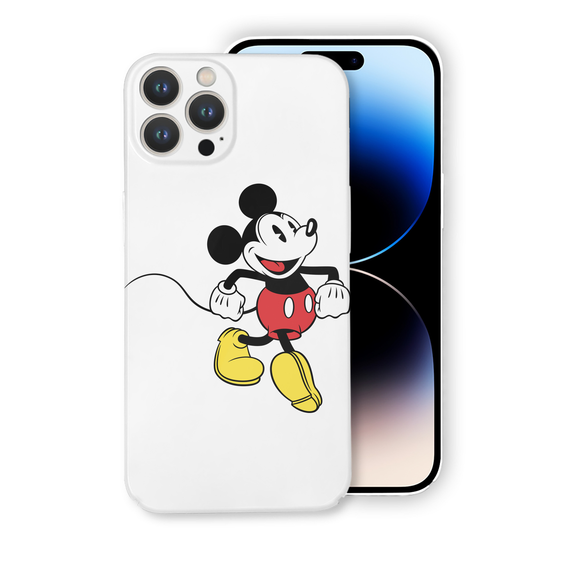 （画像用） ミッキーマウス Mickey Mouse 【iPhone 14シリーズ対応】ハードケース